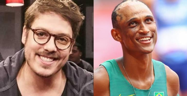 Fábio Porchat se diverte com entrevista de Alison após bronze: ”Não sei qual a melhor parte”