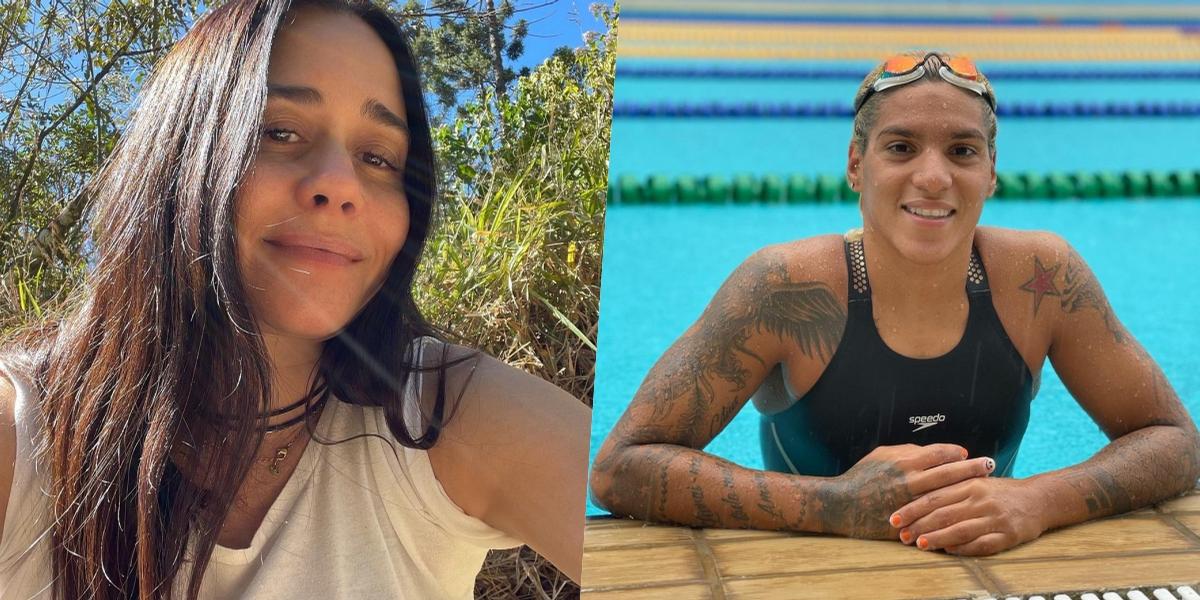 Alessandra Negrini celebra conquista de Ana Marcela Cunha na Olimpíada de Tóquio: ”Que orgulho”