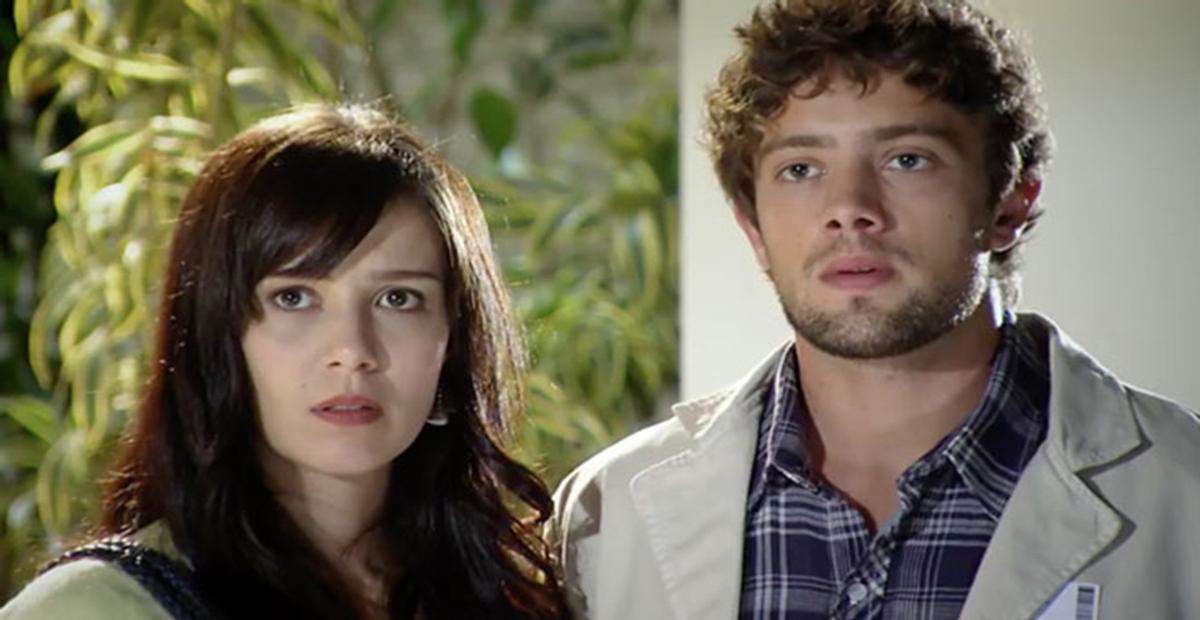 Manuela e Rodrigo provocam ciúmes ao se beijarem em ‘A Vida da Gente’