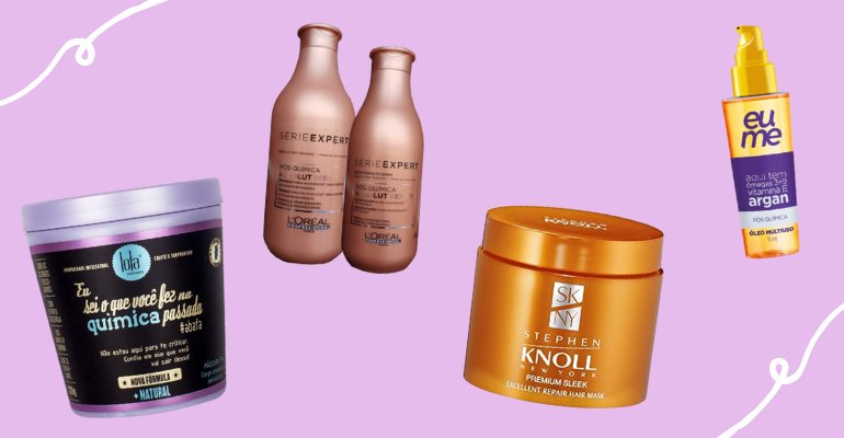 Pós química: 6 produtos para cuidar do cabelo