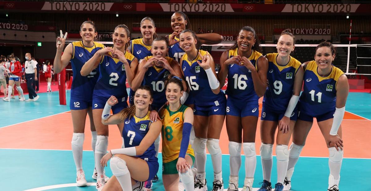 De virada, seleção feminina de vôlei vence a Rússia e vai à semifinal nos Jogos Olímpicos