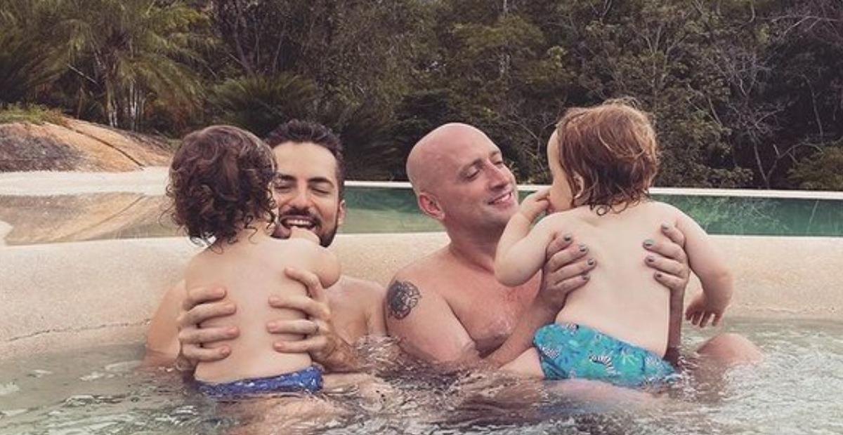 Thales Bretas comemora aniversário de Romeu: ”Tenho certeza que papai Paulo está olhando por nós”