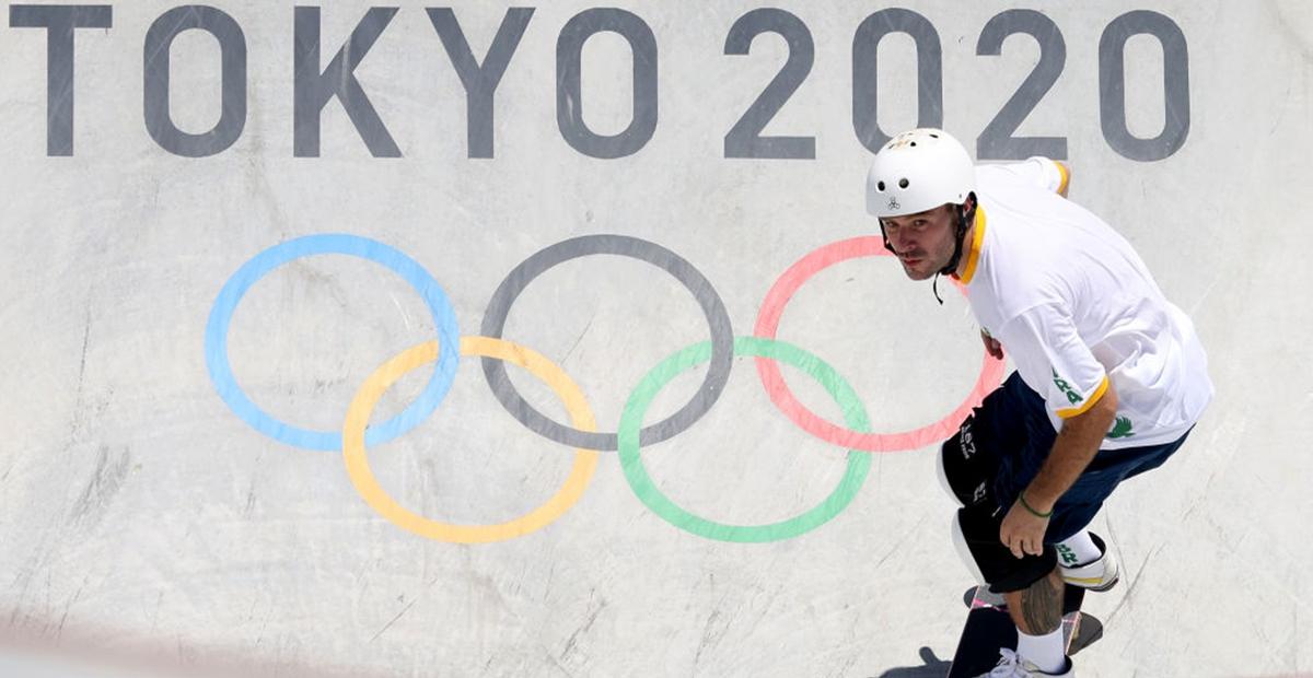 Pedro Barros conquista medalha de prata no skate park nos Jogos Olímpicos