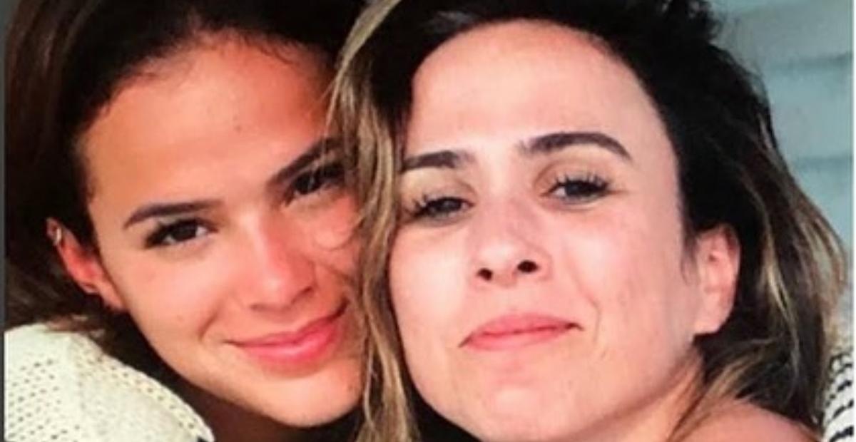 Tatá Werneck parabeniza Bruna Marquezine: ”Sempre te admirando”