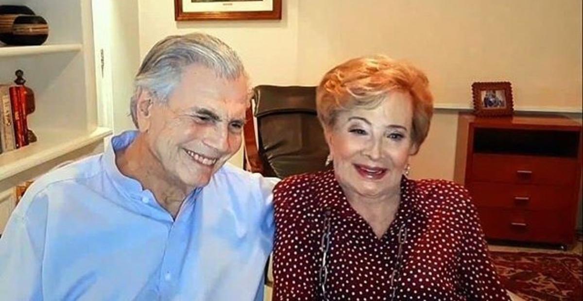 Tarcísio Meira e Glória Menezes permanecem internados e quadro evolui bem