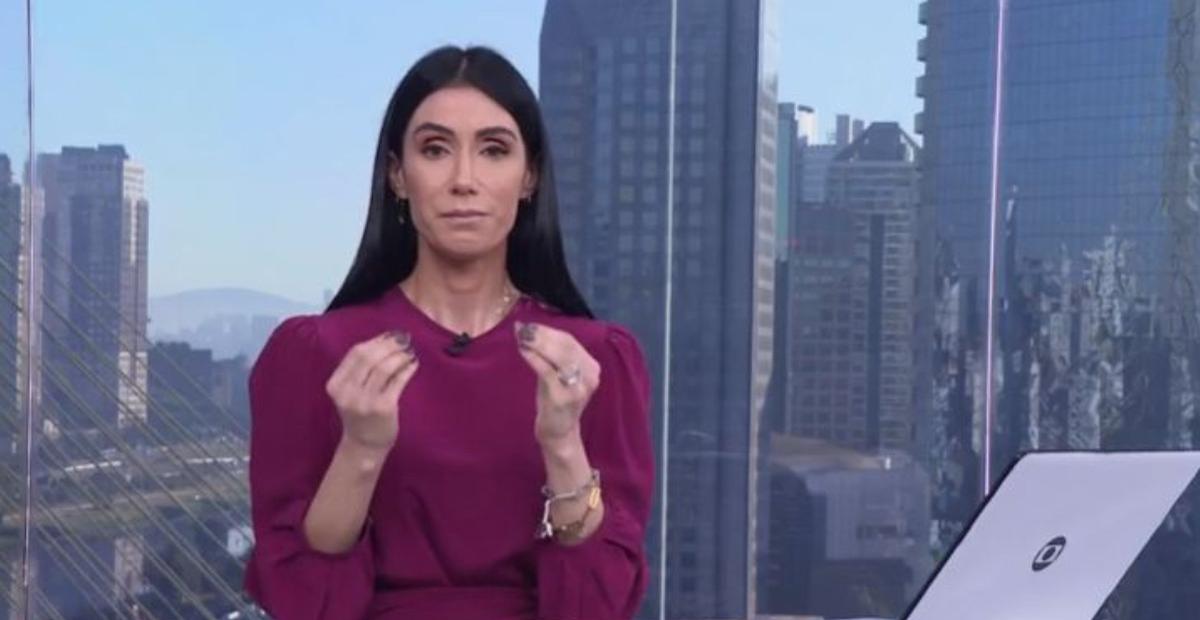 Michelle Barros se revolta ao noticiar caso de racismo: ”Chocante, inacreditável”