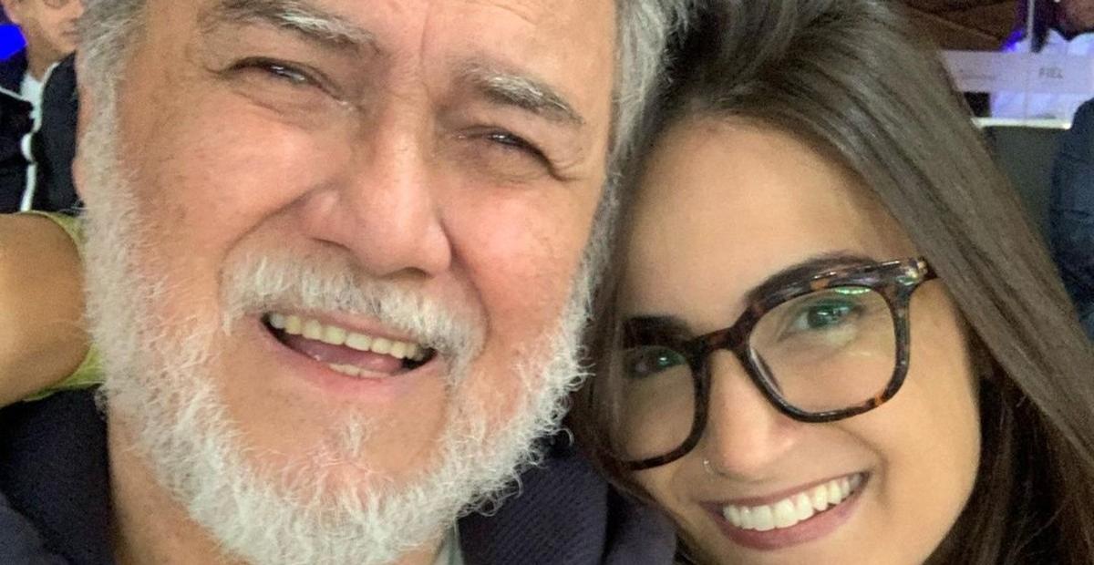 Mari Palma relembra momento especial ao lado de seu pai: ”Eu te amo todo dia, em todo lugar”