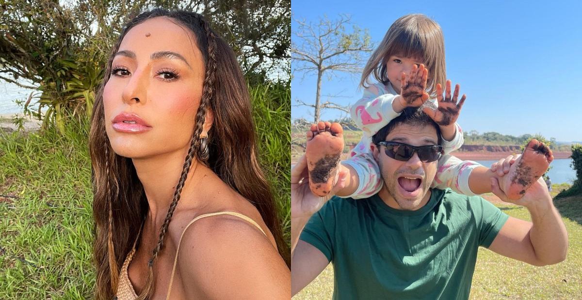 Sabrina Sato mostra final de semana em família: ”Muito amor na fazendinha”