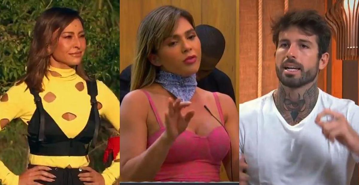 Claudinho detona Nadja Pessoa e os dois armam barraco em ‘Ilha Record’