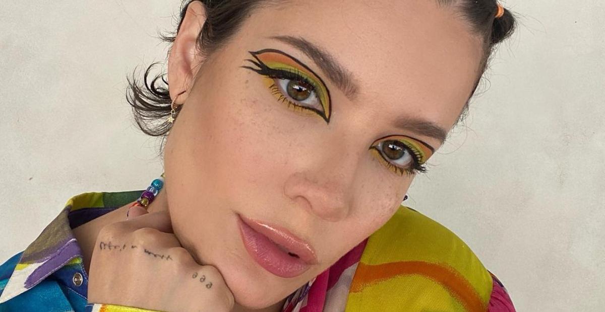 Halsey relembra barrigão em reta final da gravidez: ”Minha foto favorita”