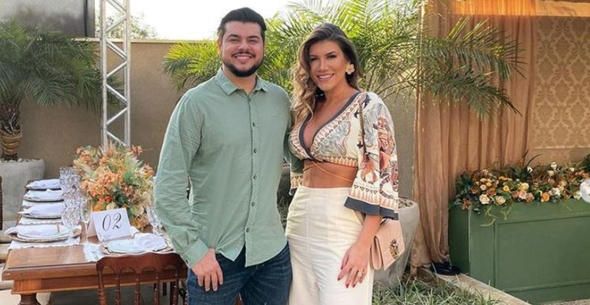 Paula Vaccari celebra aniversário do marido Cristiano, da dupla com Zé Neto