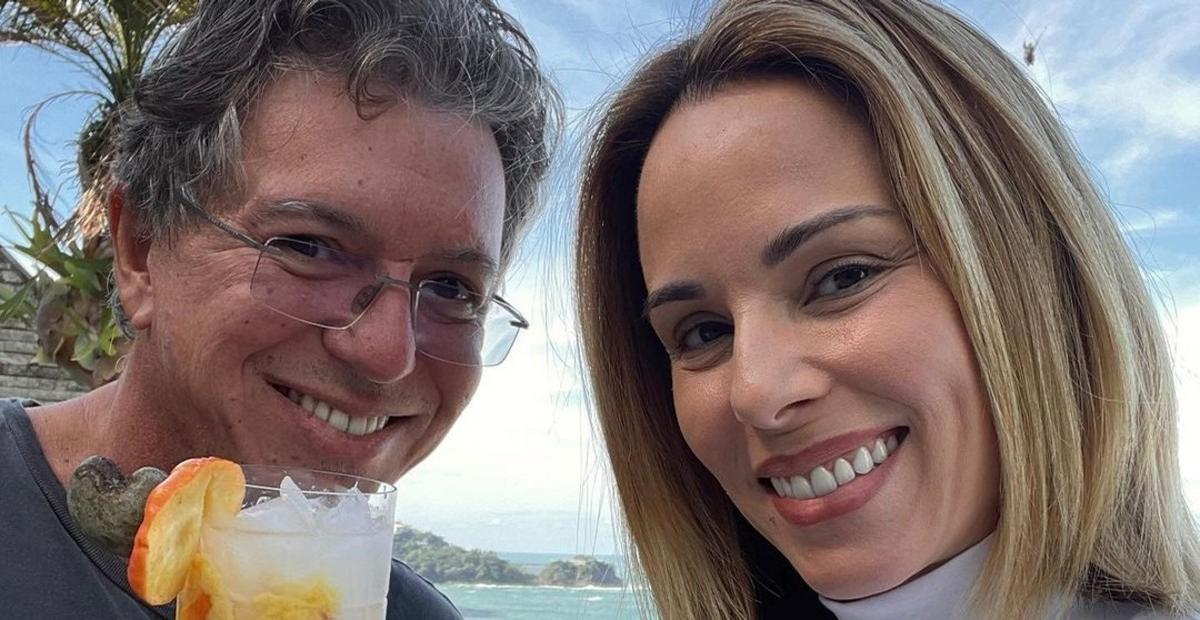 Ana Furtado relembra o começo do namoro com Boninho: ”Nosso amor só multiplicou”