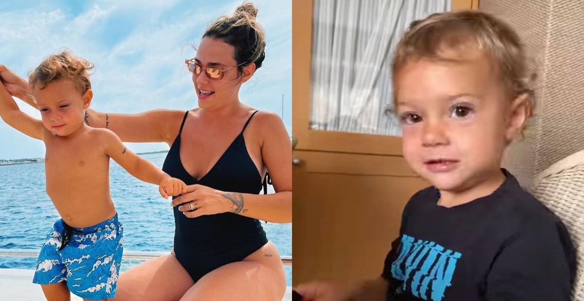 Carol Dantas encanta a web ao mostrar sua manhã ao lado de Valentin
