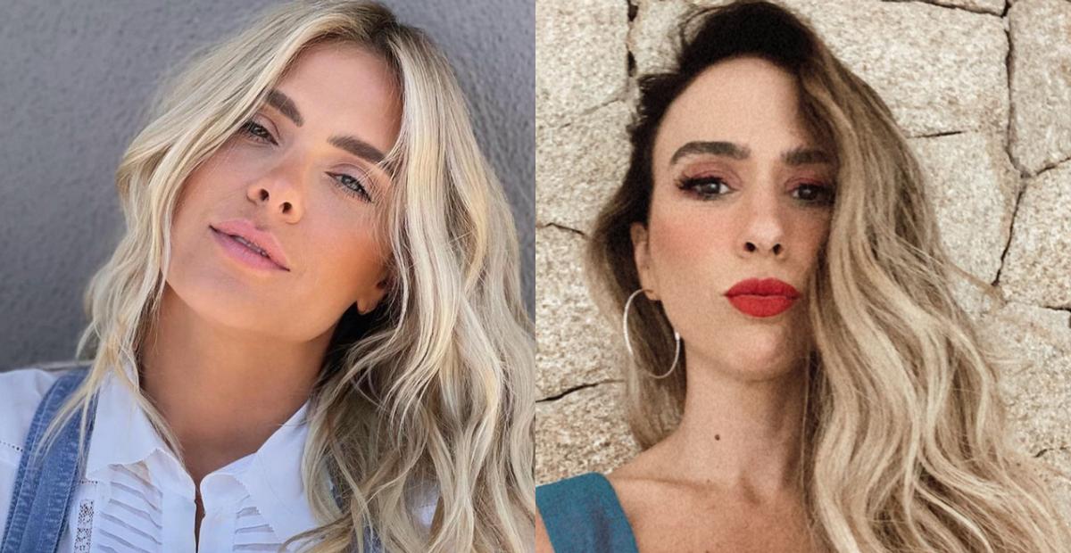 Carolina Dieckmann se declara para Tatá Werneck em seu aniversário: ”Você é musa demais”