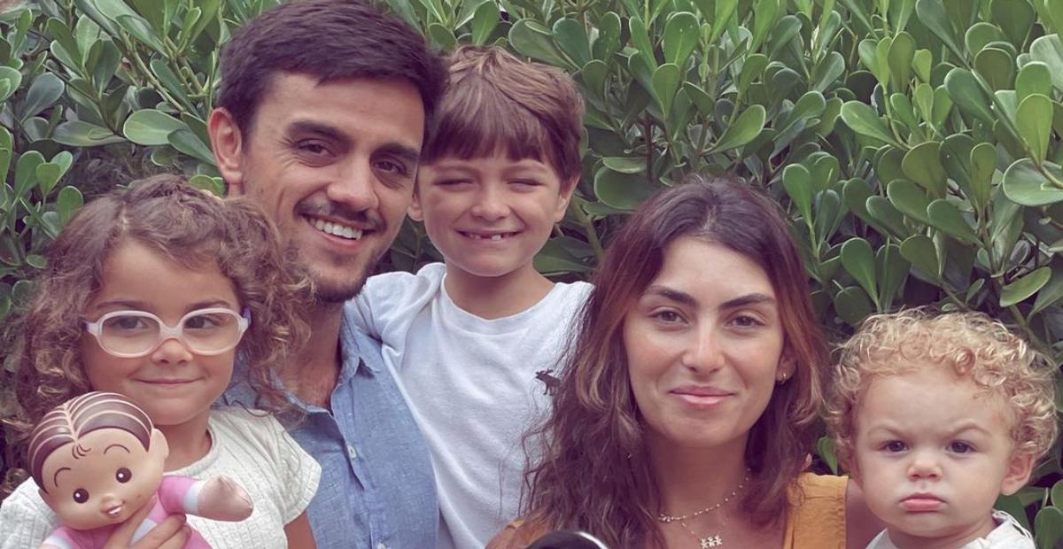Mariana Uhlmann explode o fofurômetro ao mostrar os cliques deixados pelos filhos em seu celular