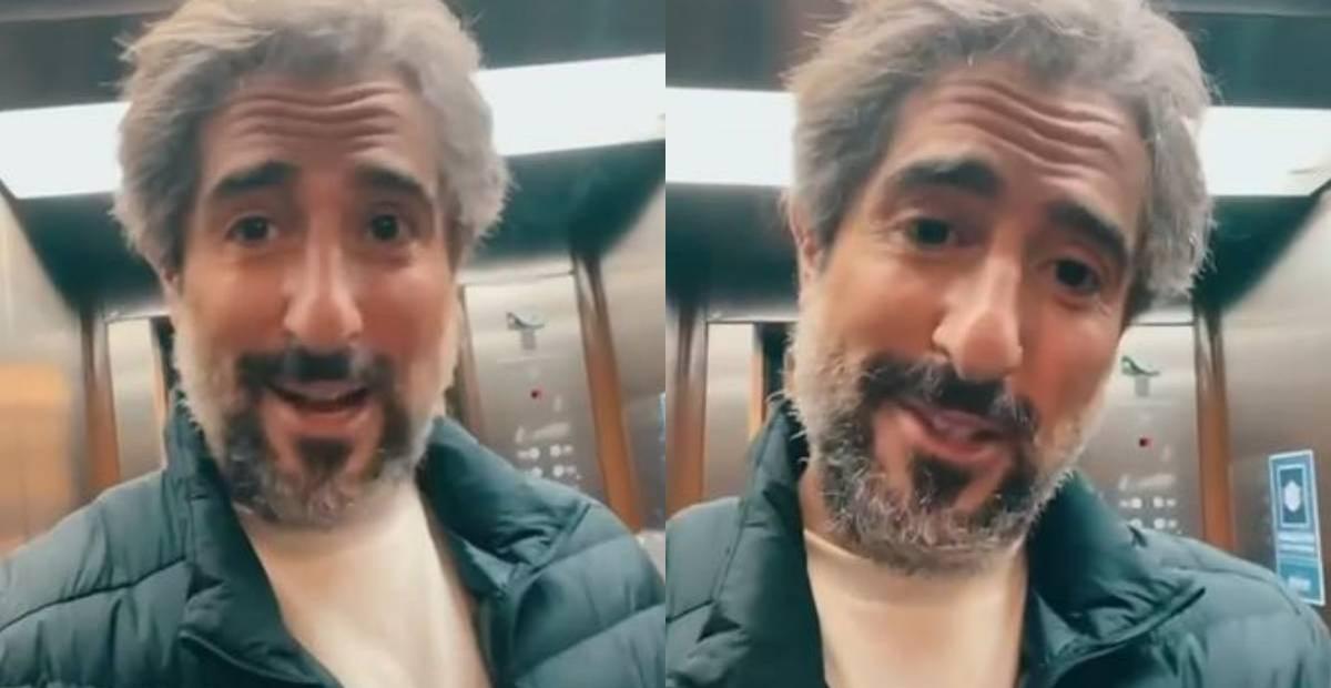 Marcos Mion ganha surpresa da família após primeiro dia na Globo