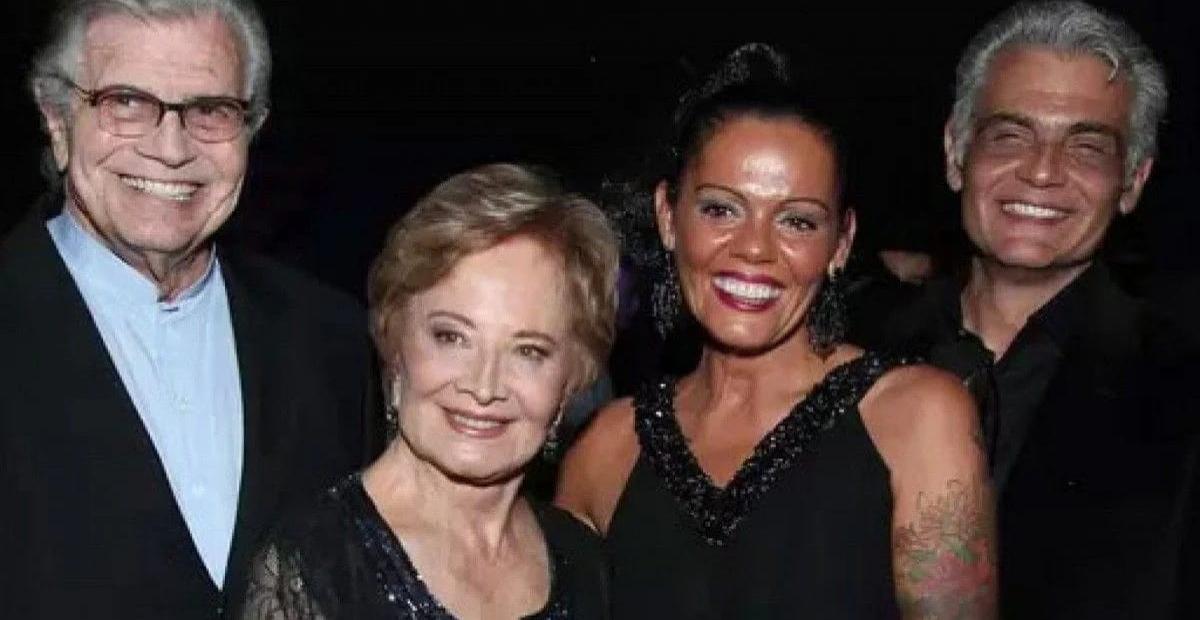 Mocita Fagundes, nora de Tarcísio Meira, diz como se lembrará do ator: ”Feliz e dando risada”