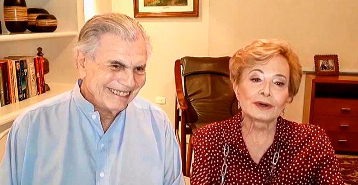 Após morte de Tarcísio Meira, nora se emociona e promete cuidar de Glória Menezes