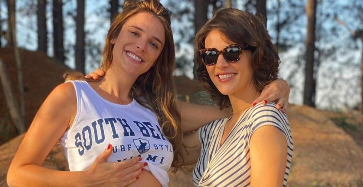 Grávidas pela segunda vez, Rafa Brites e Monica Benini exibem barrigão