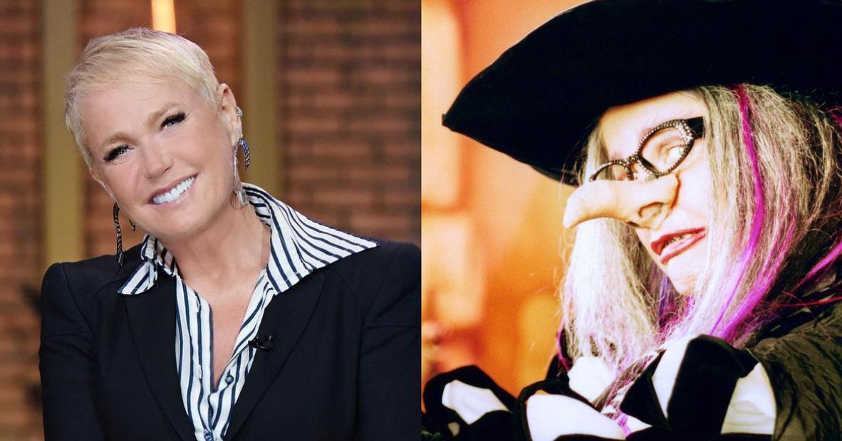 Xuxa agita a web ao relembrar antiga personagem: ”Olha só quem deu as caras nessa sexta-feira 13!”
