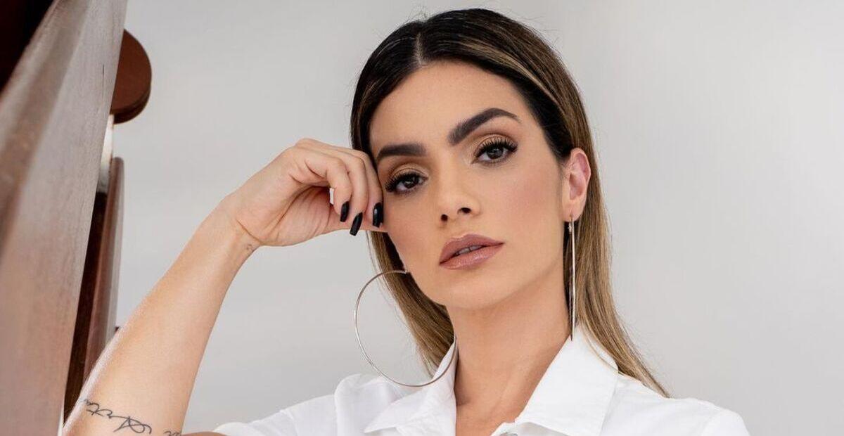 Kelly Key impressiona ao fazer foto com os filhos: ”Tudo a mesma cara”