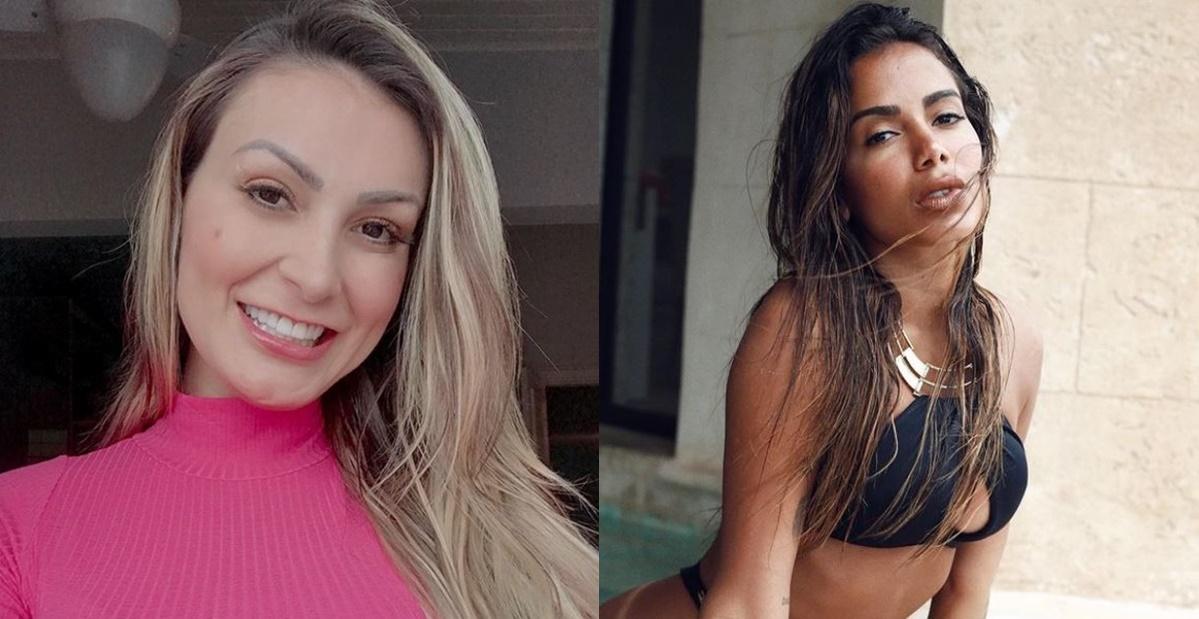 Andressa Urach sugere que Jair Bolsonaro processe Anitta após comentários: ”Falta de respeito!”