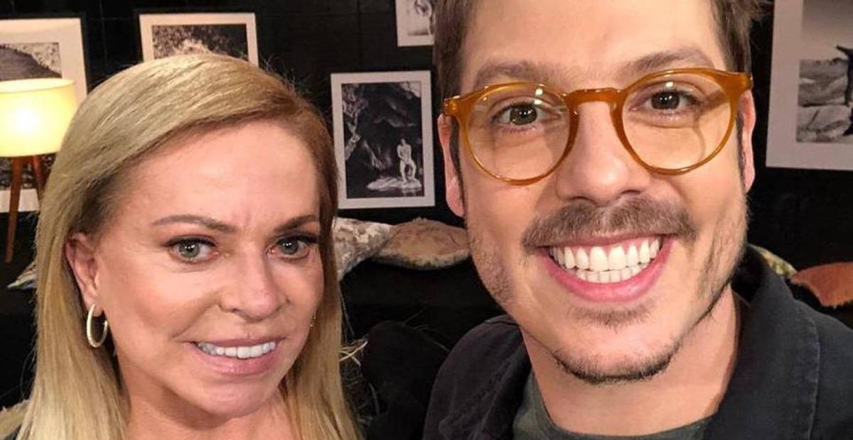 Fábio Porchat celebra participação de Christina Rocha em seu programa: ”Não perca!”