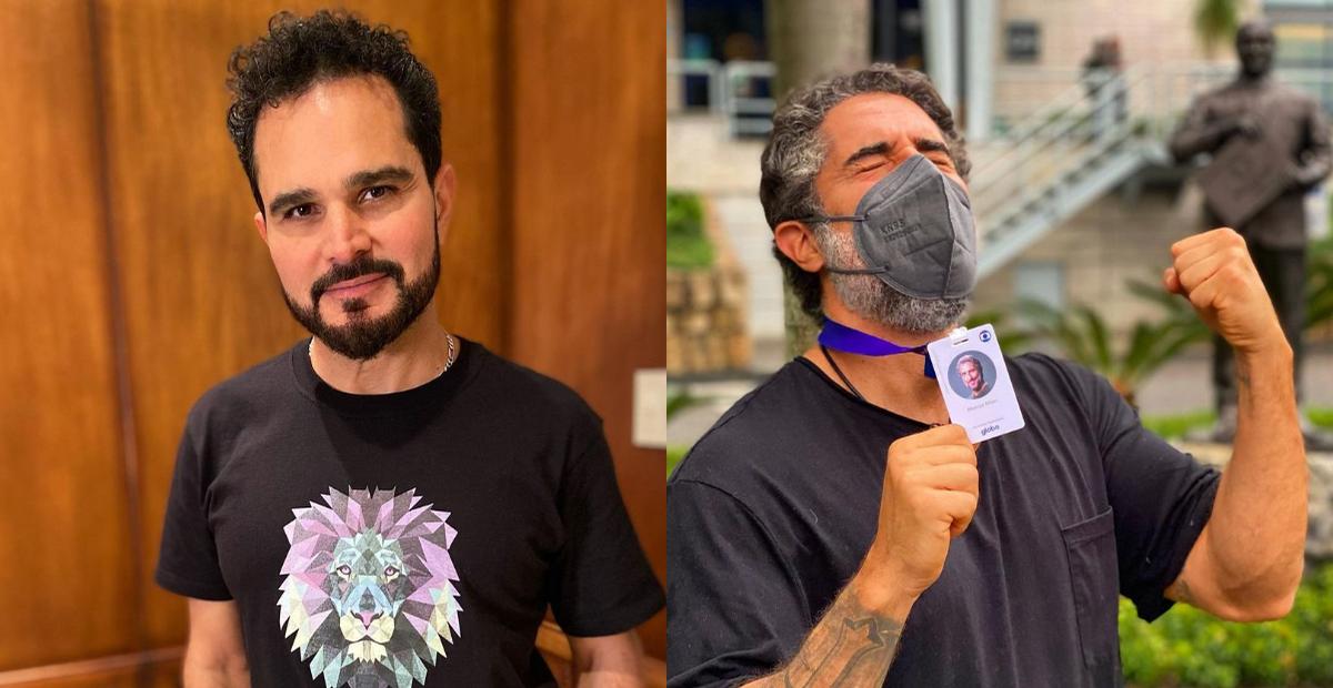 Luciano Camargo parabeniza Marcos Mion pelo contrato com a Globo: ”Sua felicidade é a minha”