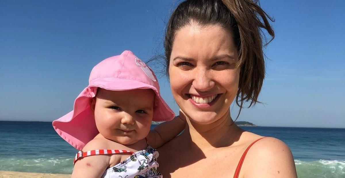Mãe de Eva, Nathalia Dill relembra registro belíssimo de seu barrigão
