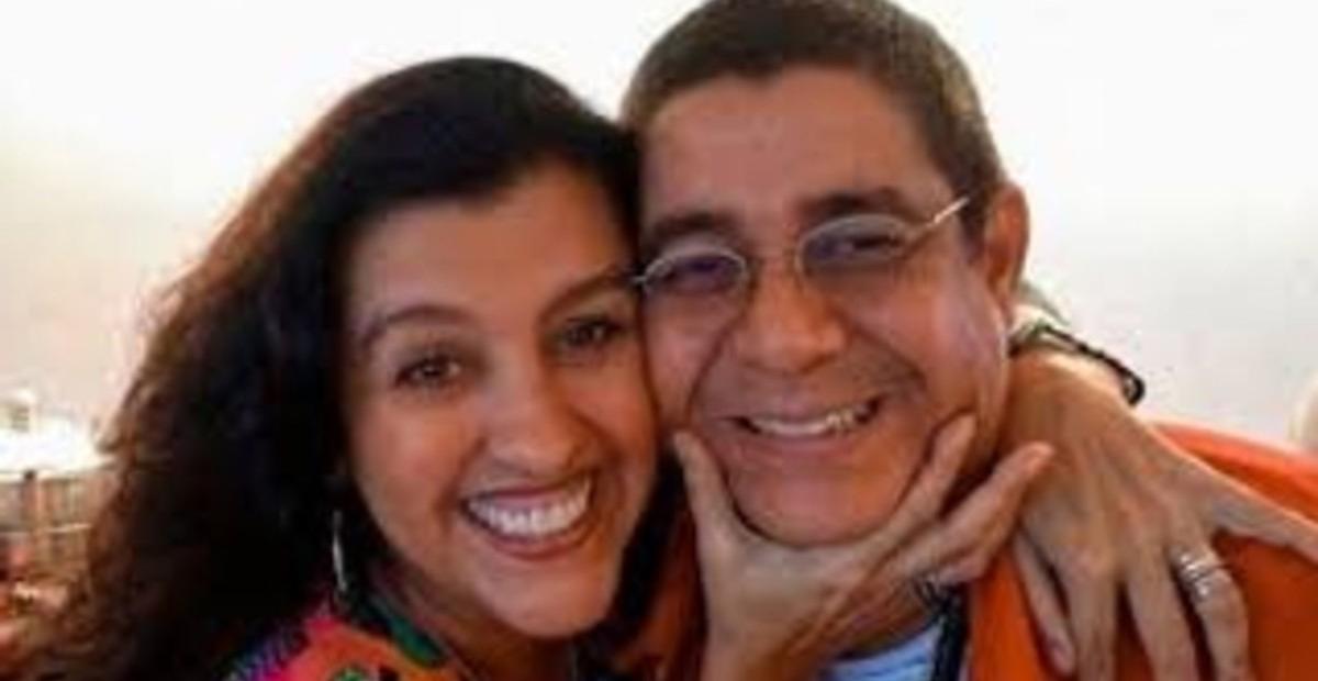 Regina Casé mostra sua chamada de vídeo com Zeca Pagodinho: ”Ninguém diz que tá no hospital”
