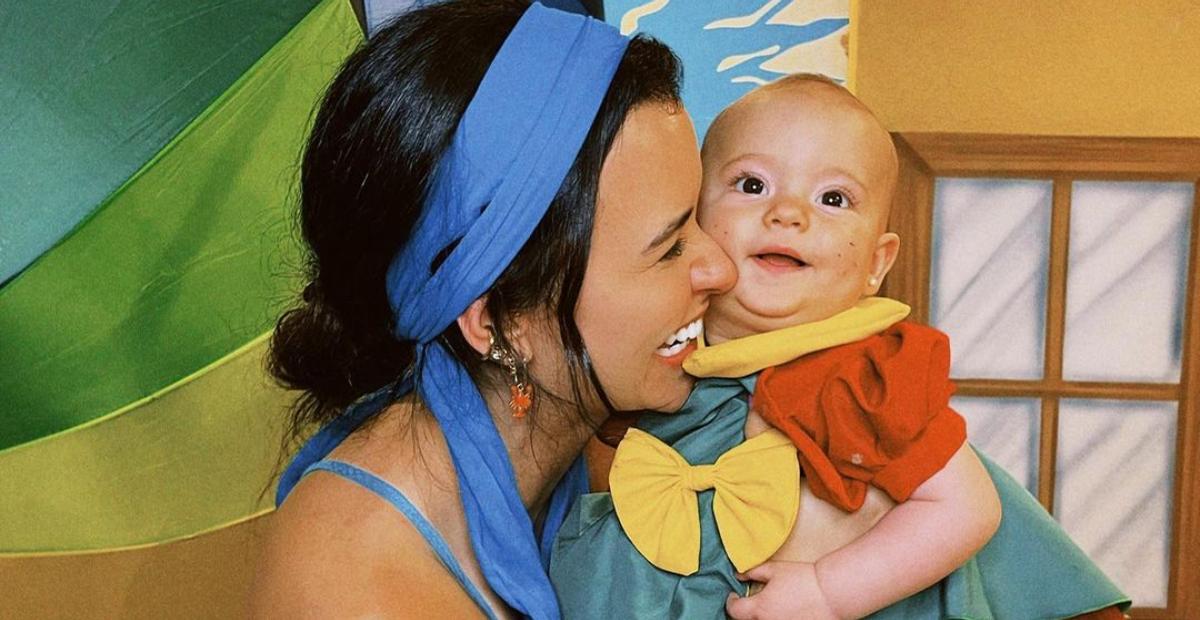 Talita Younan comemora o sétimo mesversário da filha, Isabel, com festa temática