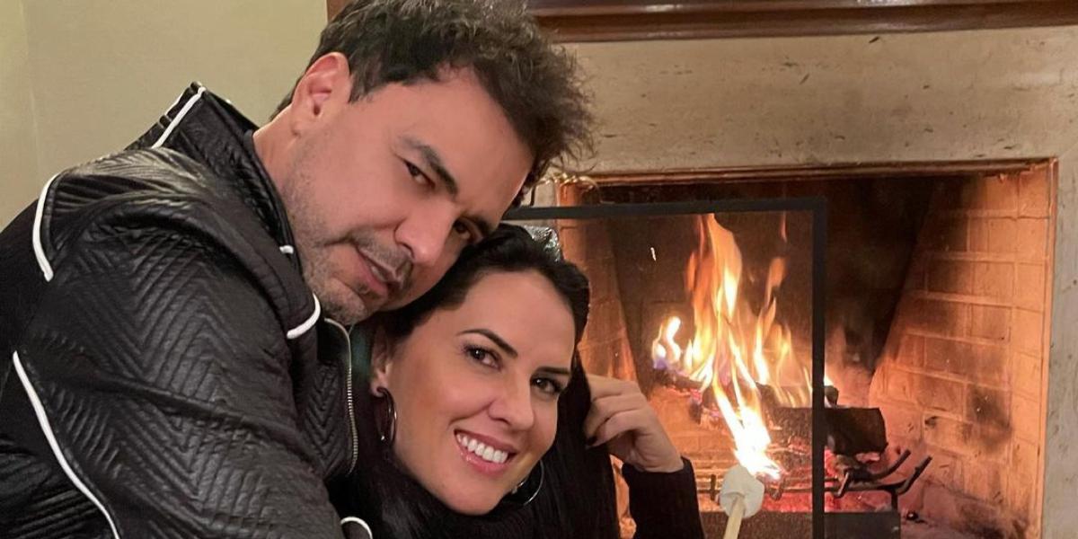 Graciele Lacerda emociona a web ao se declarar para seu amado, Zezé Di Camargo: ”Te amo!”