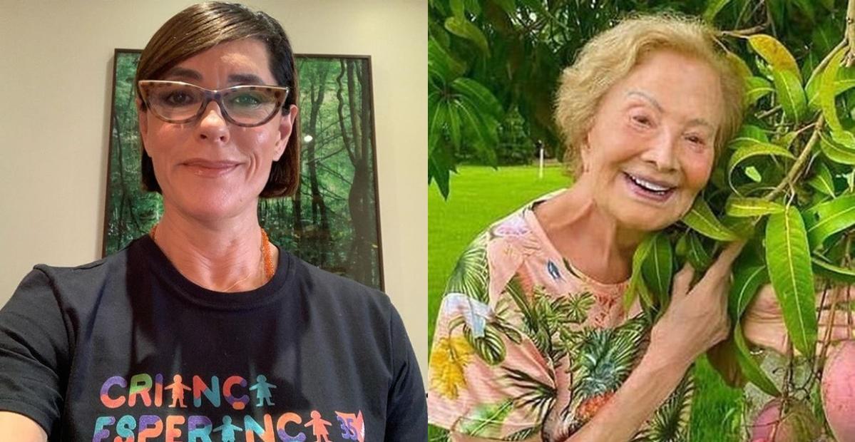 Christiane Torloni manda recado carinhoso para Glória Menezes: ‘Meu coração está aí juntinho do seu’