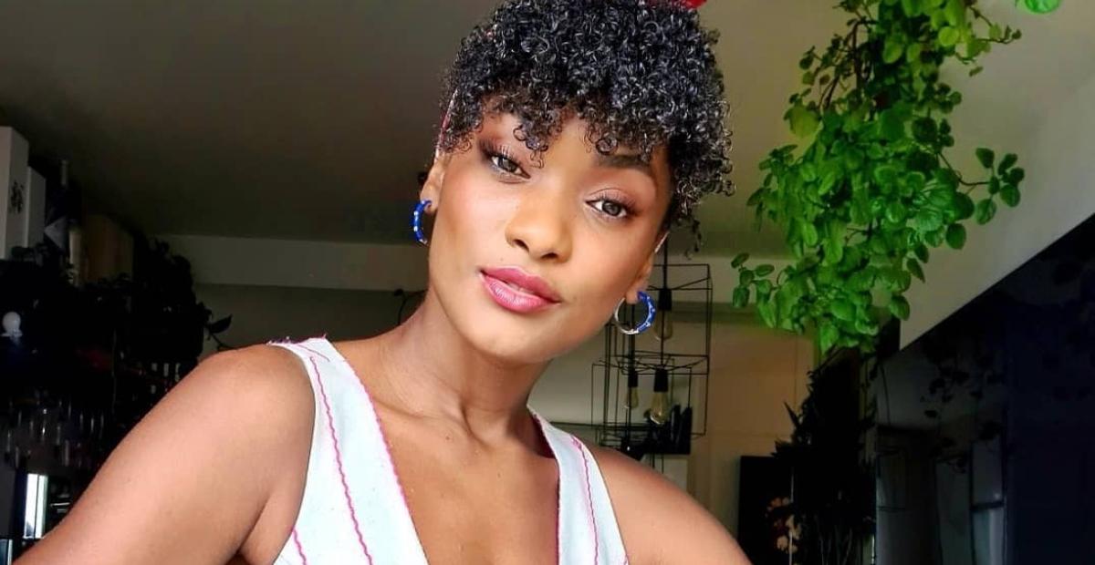 Nos bastidores, Erika Januza aparece caracterizada para ‘Verdades Secretas 2’