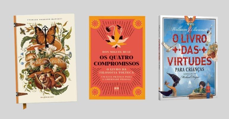Livros em oferta: 12 obras que não podem faltar na sua estante