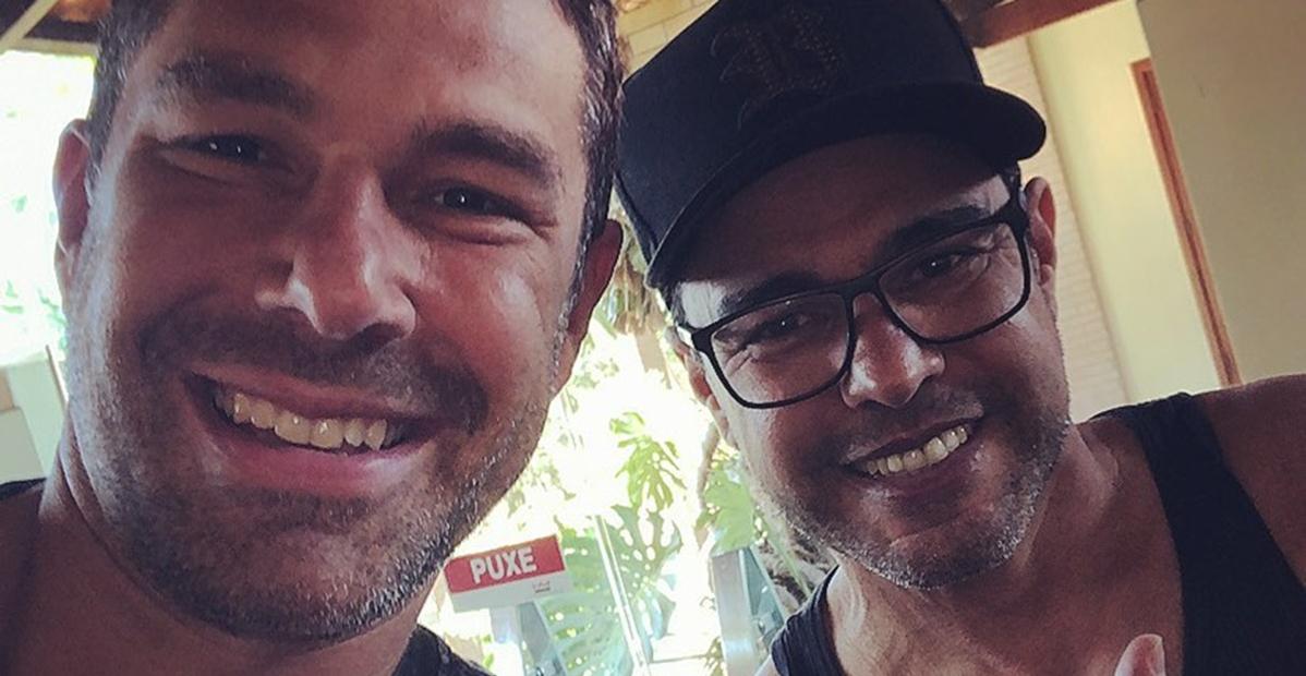 Marcus Buaiz comemora aniversário do sogro, Zezé Di Camargo: ”Merece tudo de melhor nessa vida!”