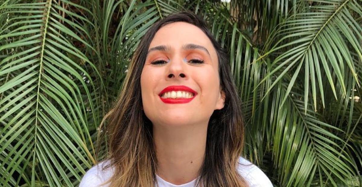 Taxada como ‘exagerada’, Tatá Werneck rebate comentários sobre uso de duas máscaras e face shield