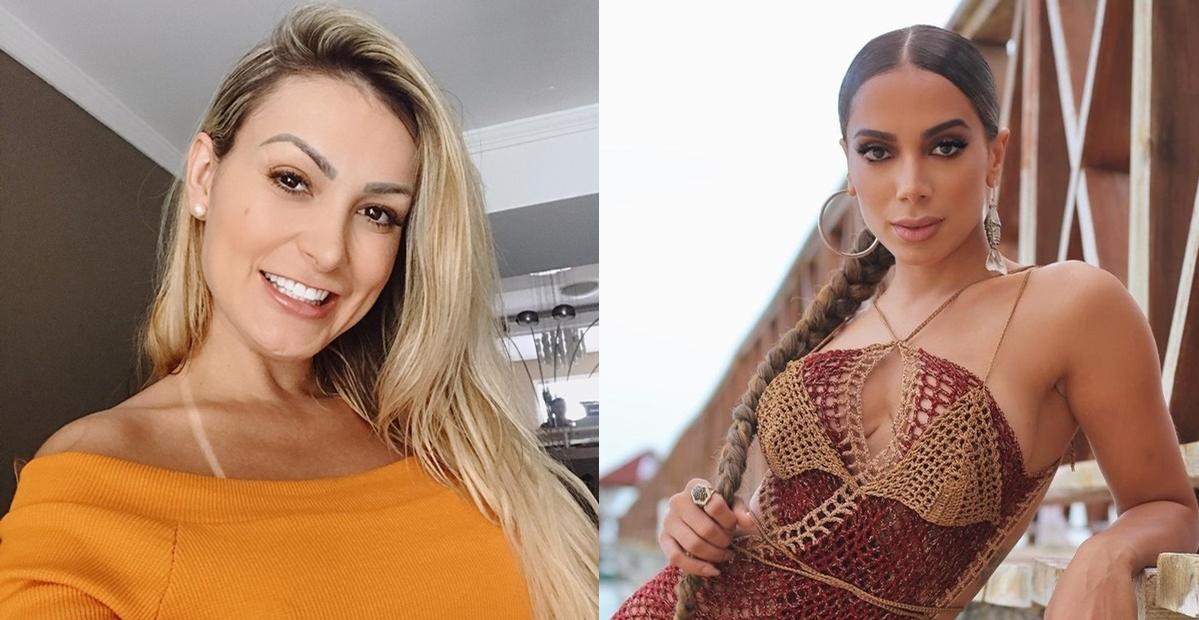 Andressa Urach fala sobre Anitta nas redes sociais: ”Não é melhor que ninguém!”