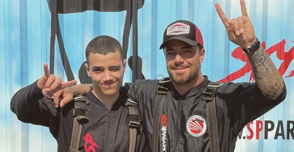 Felipe Titto comemora aniversário de 18 anos do filho: ”Te amo”