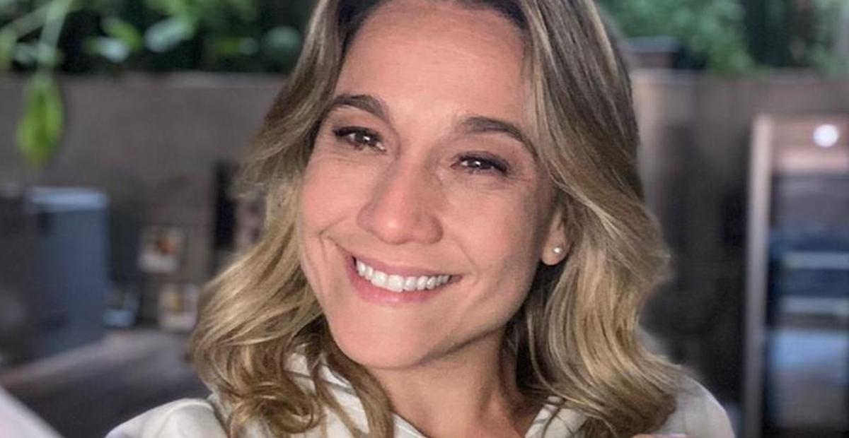 Substituindo Fátima Bernardes, Fernanda Gentil agradece apoio dos fãs no Encontro