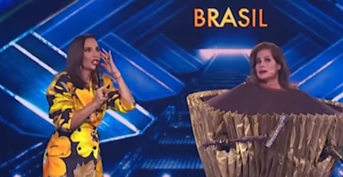 Renata Ceribelli faz agradecimento após ‘The Masked Singer’ e ganha carinho de Ivete Sangalo