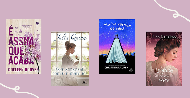 Book Friday: 11 romances em oferta para garantir na estante