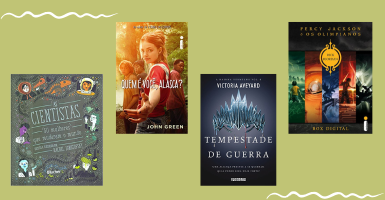 Jovens e adolescentes: 12 livros em oferta para garantir na Book Friday