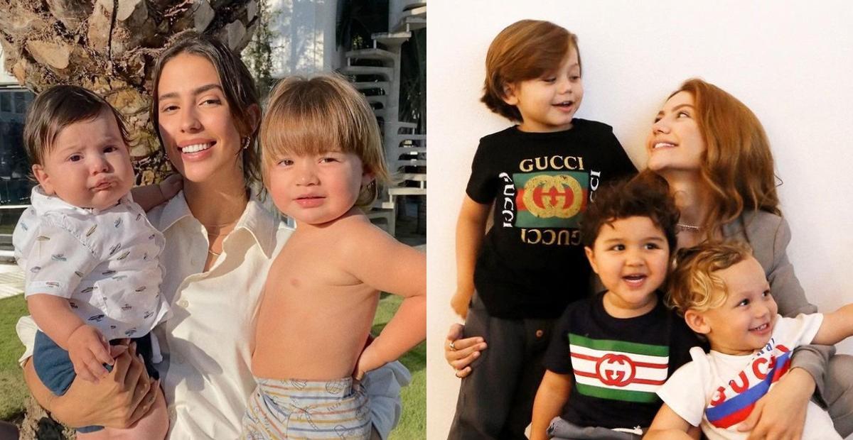 Família Brandt-Poncio faz festa a fantasia para as crianças e web se encanta