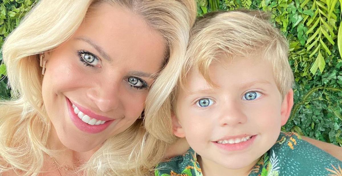 Filho de Karina Bacchi se acidenta durante brincadeira: ”No dodói e na alegria somos amor”