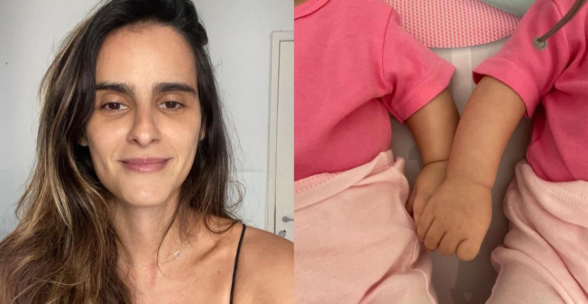 Marcella Fogaça se emociona ao flagrar as gêmeas conversando e faz belíssima reflexão