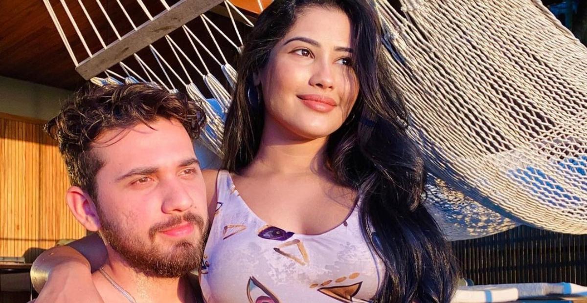 Thaynara OG emociona ao fazer declaração para o namorado, Gustavo Mioto