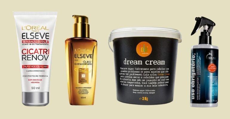 Máscara capilar, shampoo, óleo e mais: 7 produtos para a rotina de cuidados com o cabelo