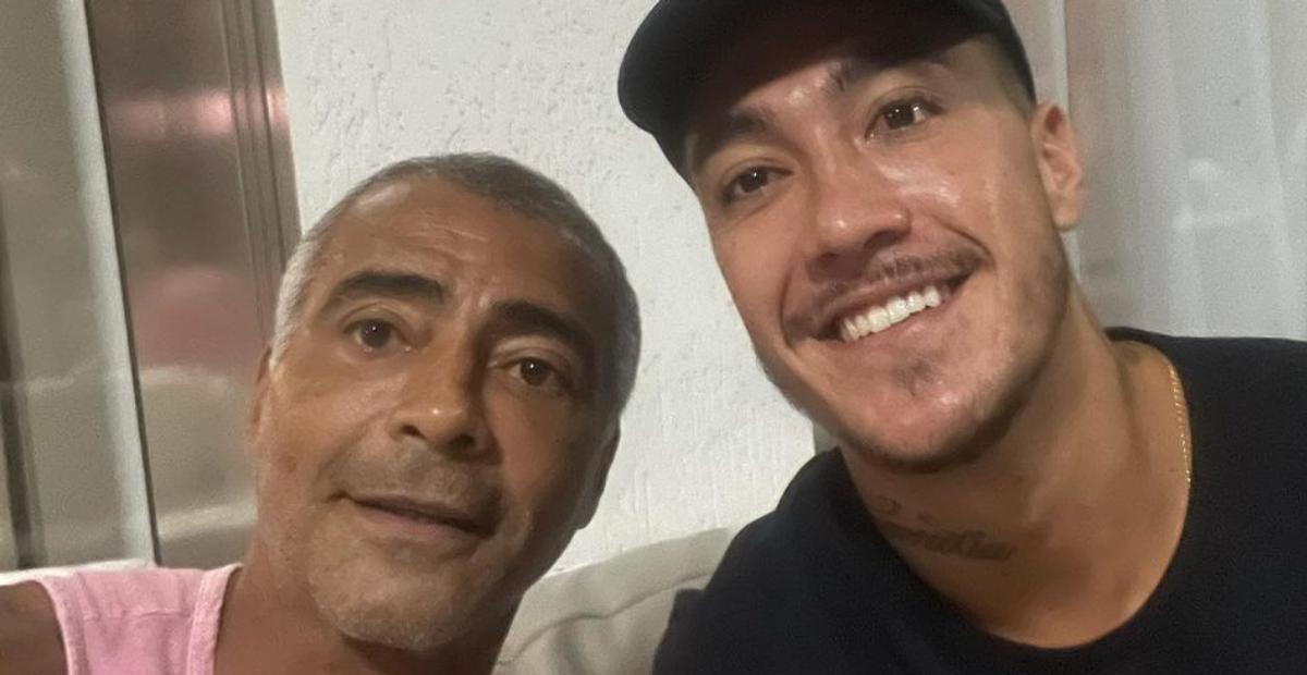 Romário celebra nascimento do primeiro neto, filho de Romarinho: ”Muita felicidade”