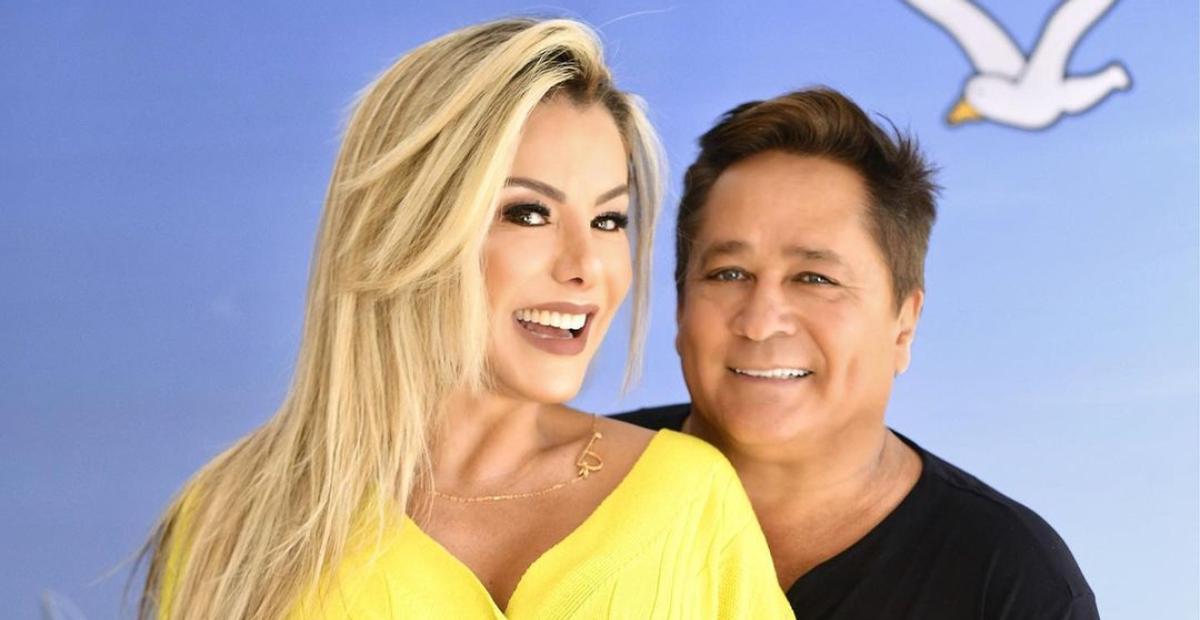 Leonardo e Poliana Rocha celebram a chegada dos novos membros da família